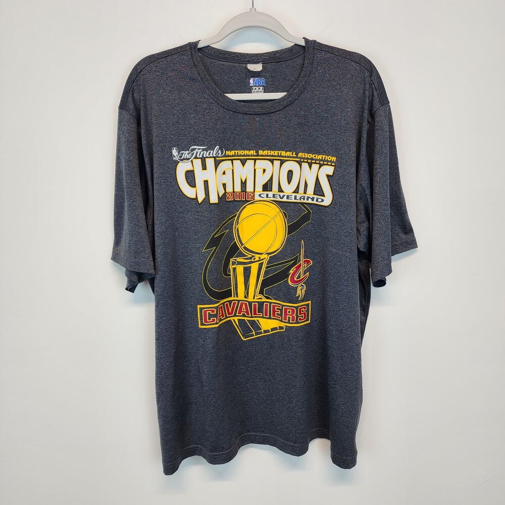NBA Mens 2016 Cleveland Cavaliers Champion T-Shirt Size 2XL Short Sleeve Active